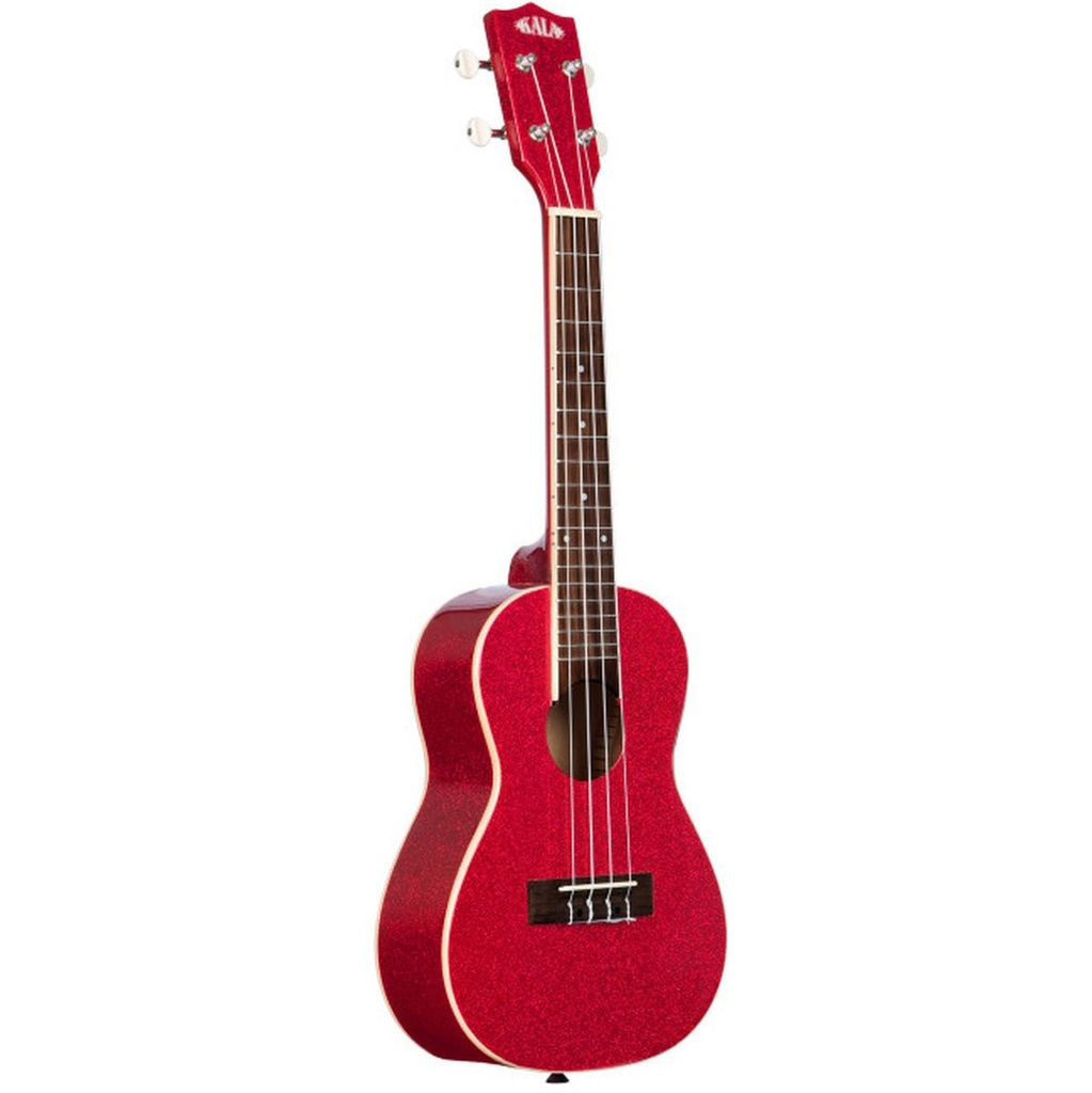 Kala Ritzy Red Concert Ukulele w/ Bag