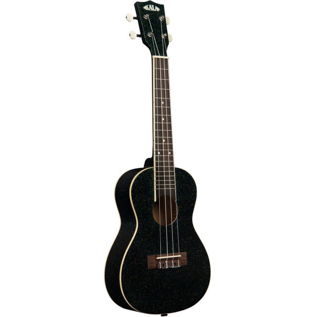 Kala Galaxy Black Sparkle Concert Ukulele