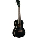 Kala Galaxy Black Sparkle Concert Ukulele w/ Bag