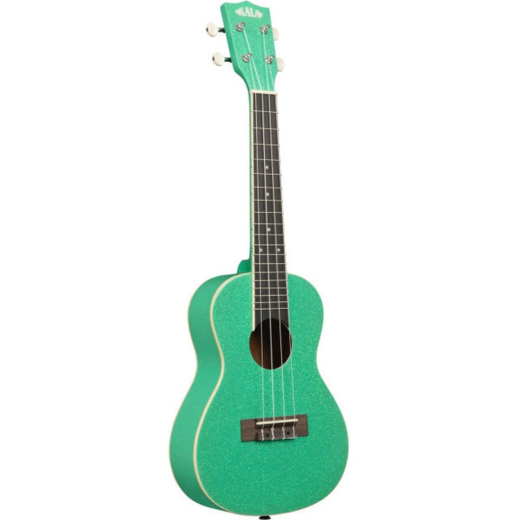 Kala Gatsby Green Sparkle Concert Ukulele w/ Bag