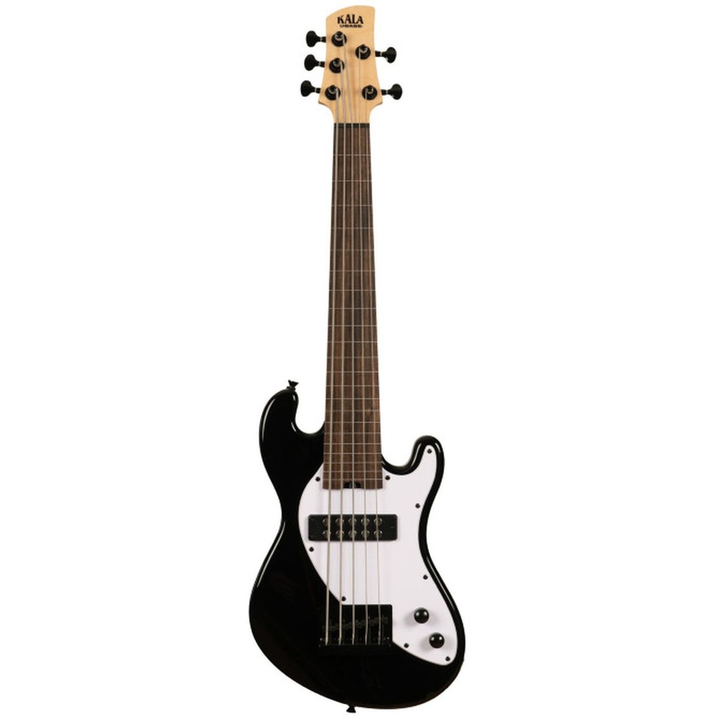 Kala Solid Body 5-STRING Jet Black Fretless U•bass