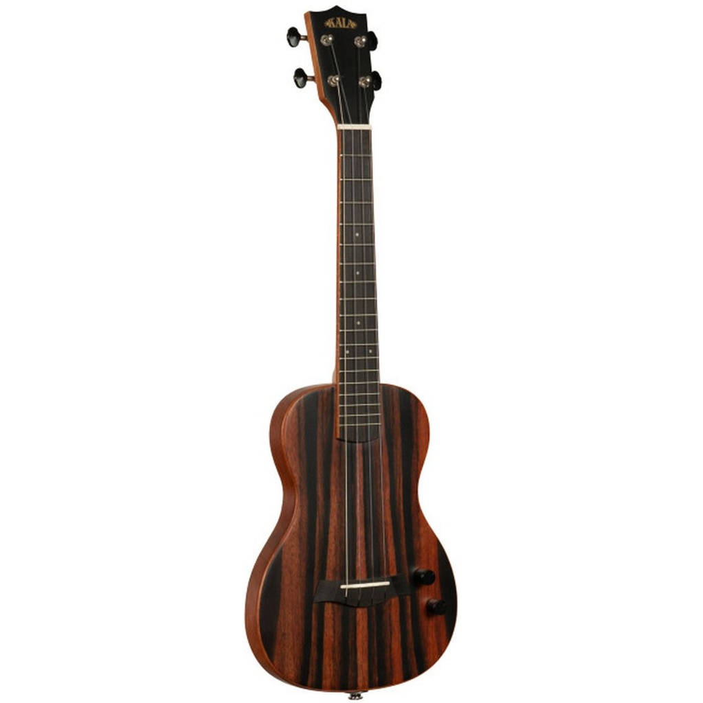 Kala Solid Body Electric Striped Ebony Tenor Ukulele