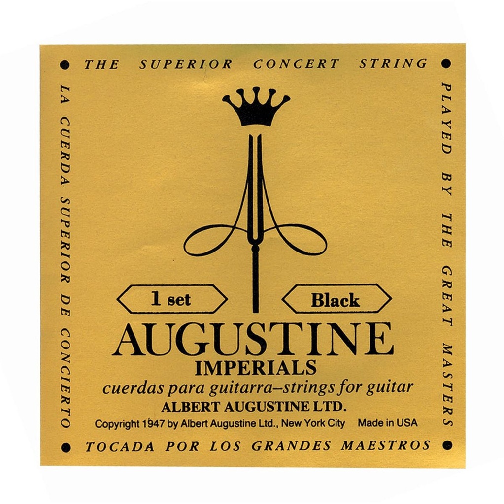 Augustine Imperial Black String Set
