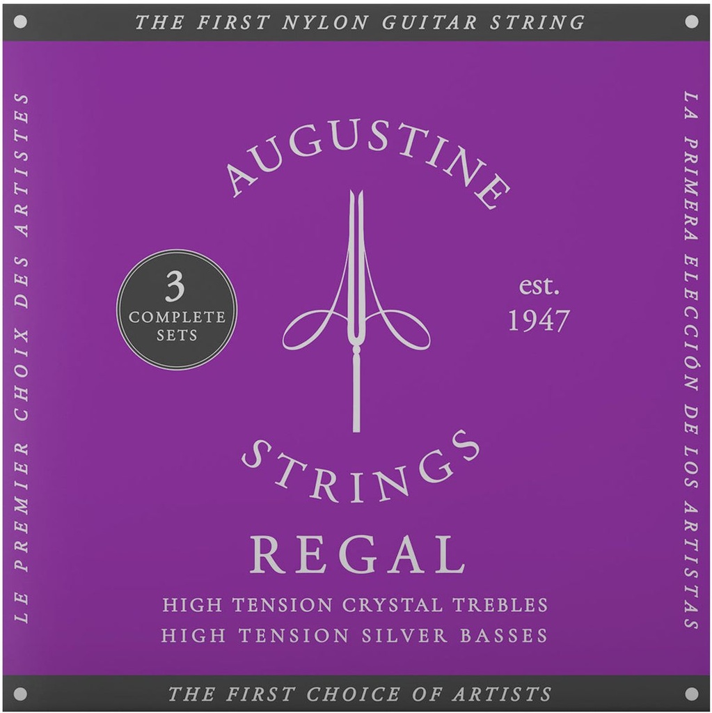 Augustine Regal Blue String Set - 3 Pack