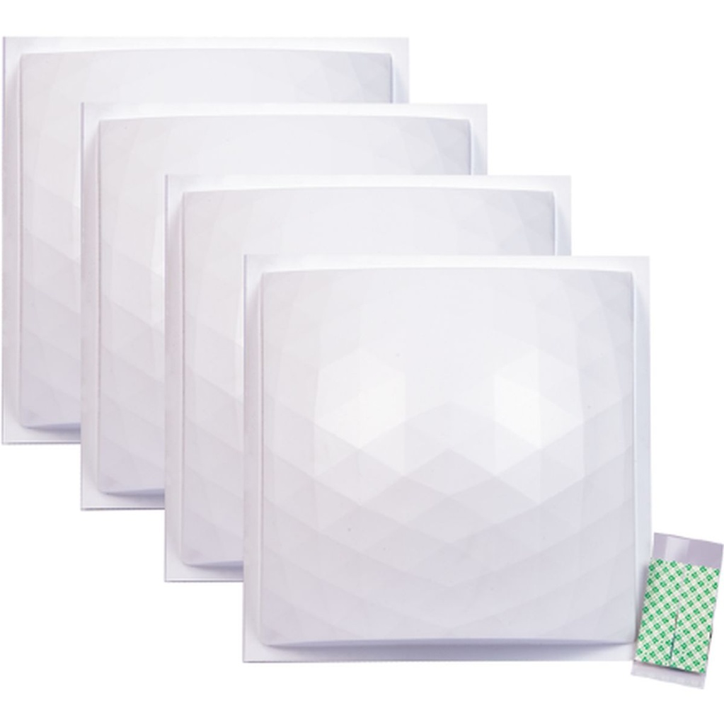 Auralex GeoFusor Small 4-30x30x10cm 8-EZ-Stick White