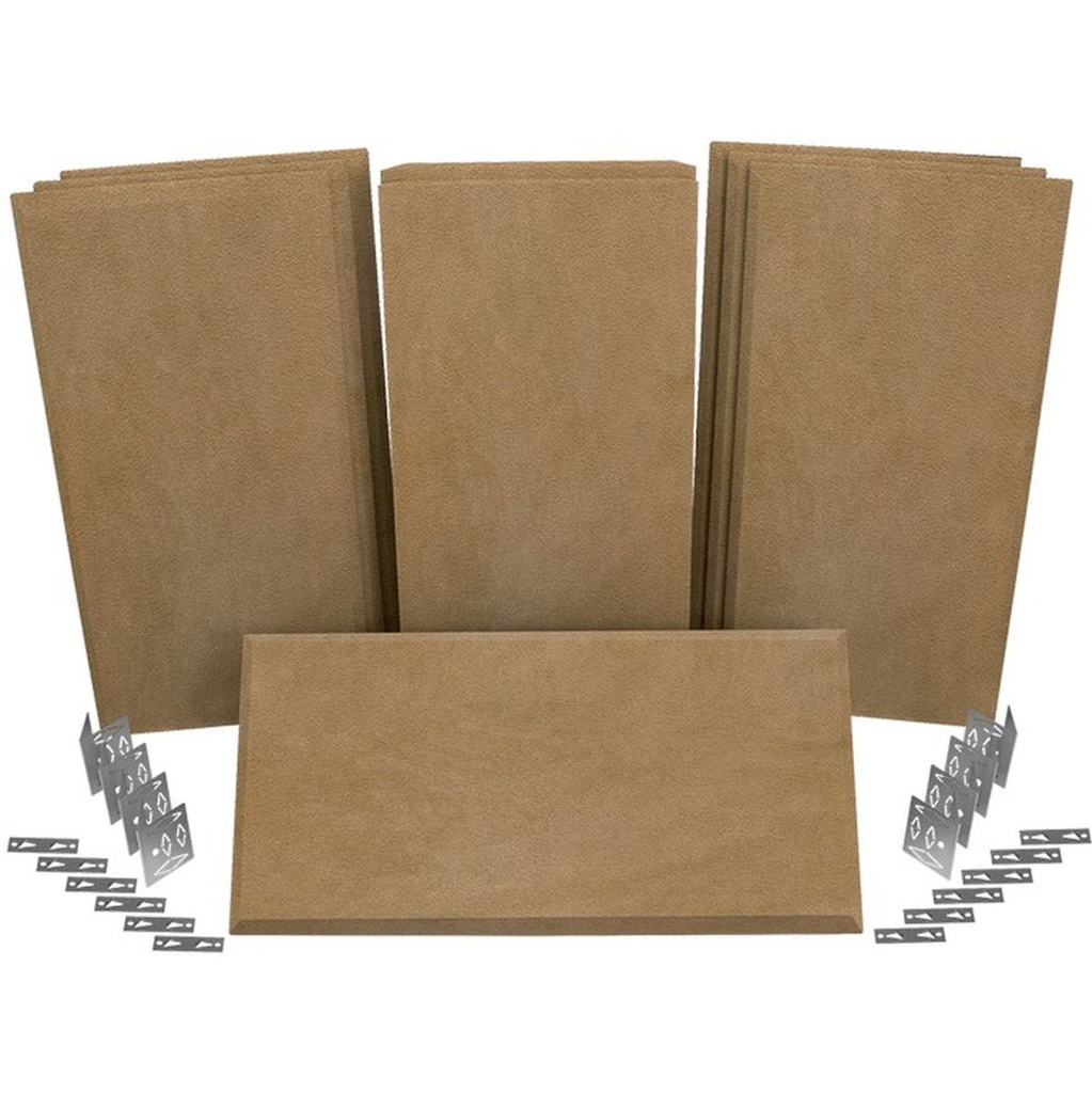 Auralex ProPanel ProKit 1 7-B224 4-M224 Mounting Hardware Suede Tan