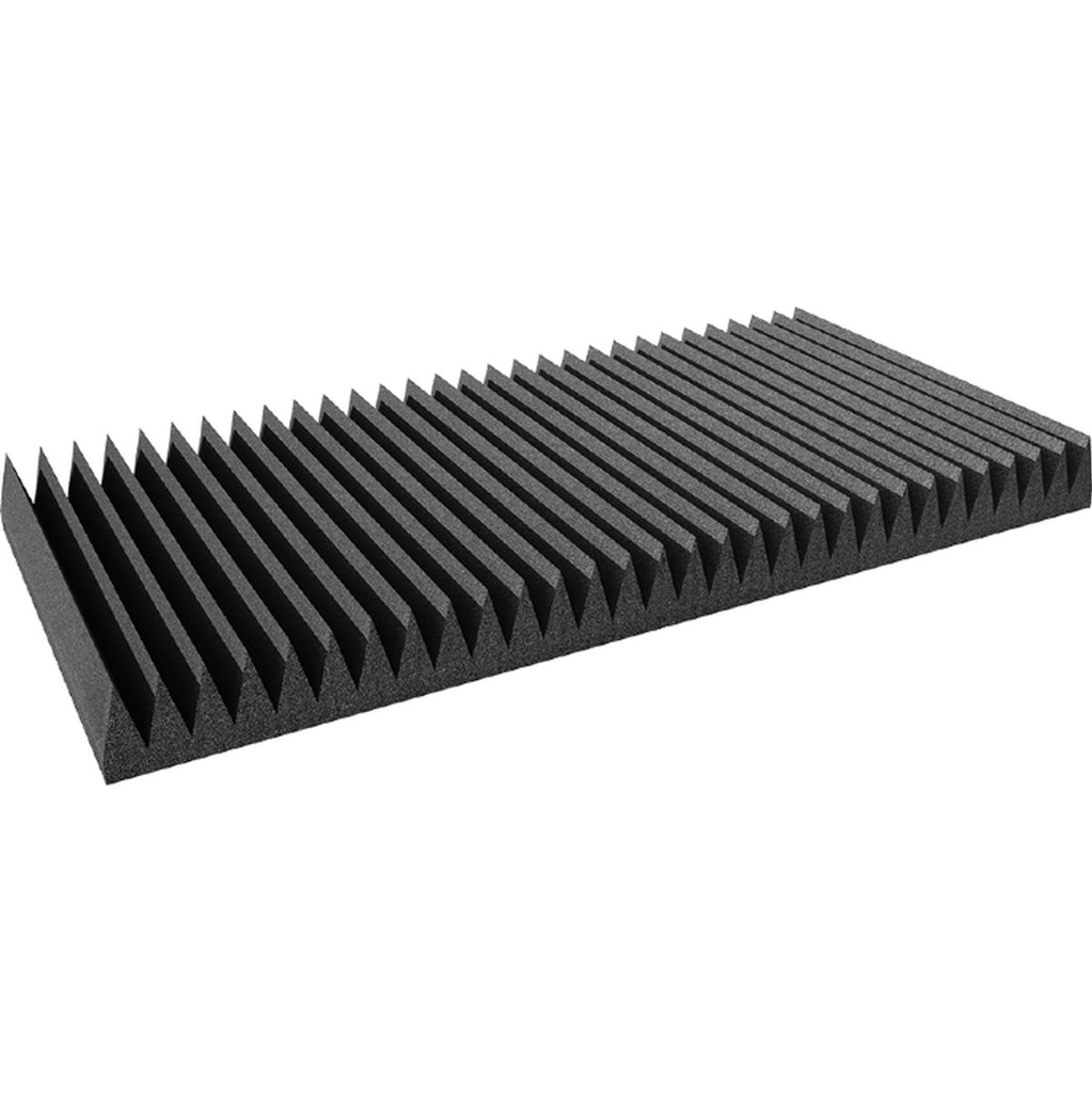 Auralex 4 inch Studiofoam Wedge 6-Pack 6-61x122cm Panel Charcoal