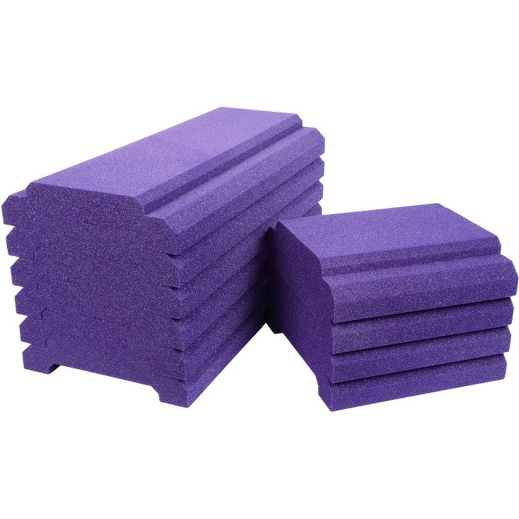 Auralex WaveCave Royale Herringbone Array Kit 6 30x60cm + 4 30x30cm Purple