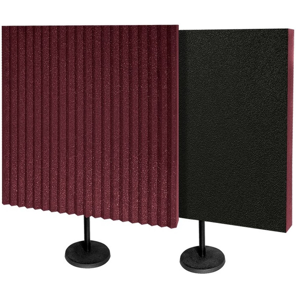 Auralex DeskMAX 2 Panels 61x61x7.5cm Burgundy