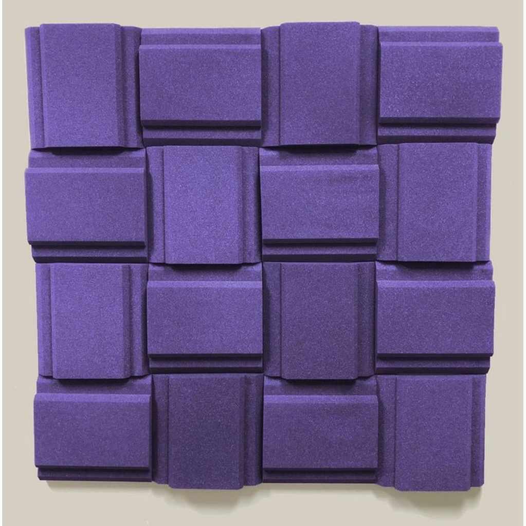 Auralex WaveCave Royale Parquet Array Kit 16 - 30x30cm Panels Purple