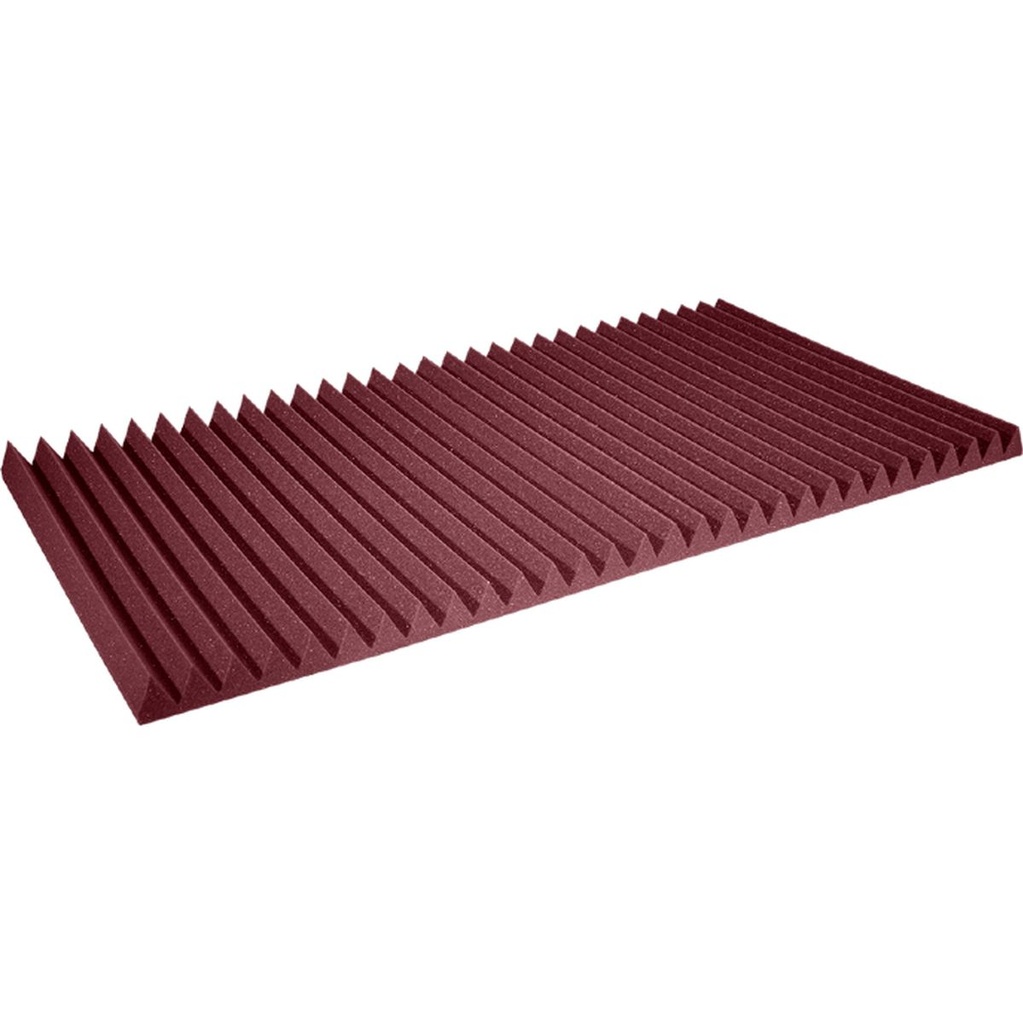 Auralex 2 Studiofoam Wedge 2&amp;quot; x 2&amp;#039;x4&amp;#039; Panel Burgun