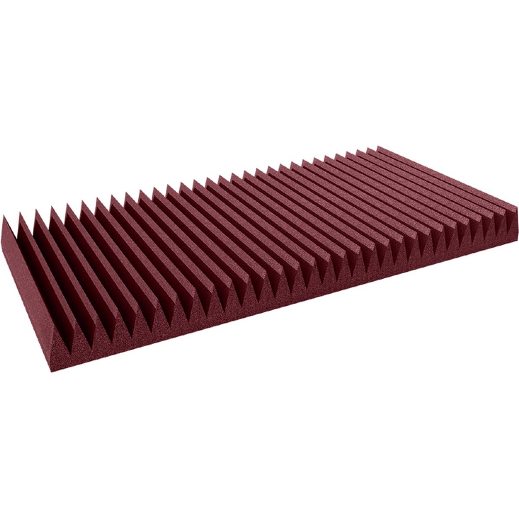 Auralex 4 inch Studiofoam Wedge 6-Pack 6-61x122cm Panel Burgundy
