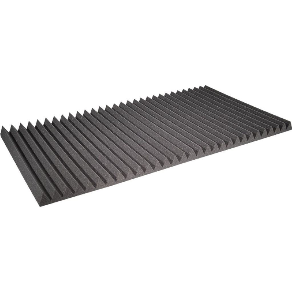 Auralex 2 inch Studiofoam Wedge 12-Pack 12-61x122cm Panel Charcoal