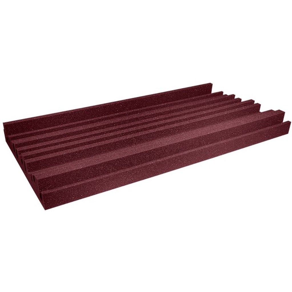 Auralex 4 Studiofoam Metro 4&amp;quot; x 2&amp;#039;x4&amp;#039; Panel Burgun