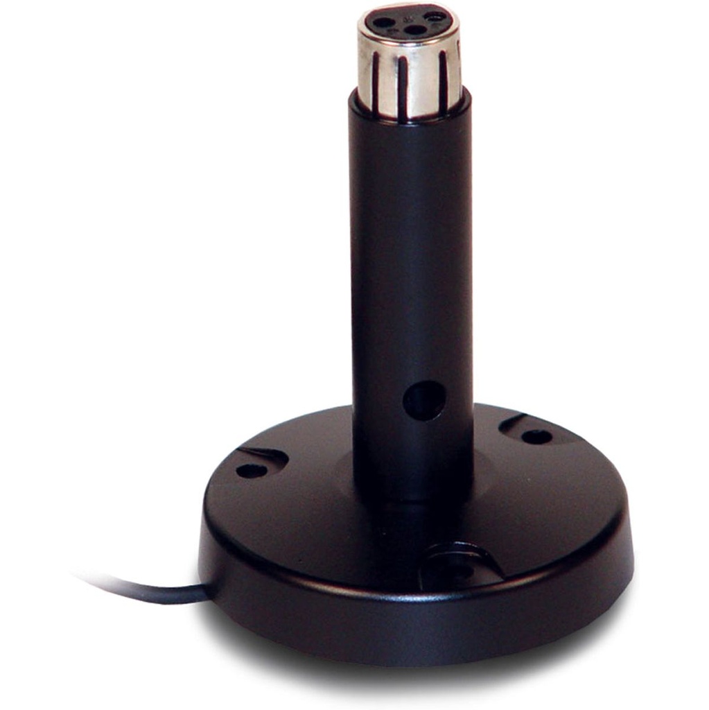 CAD Astatic Flangemount w/ Integrated XLR For Gooseneck Mic