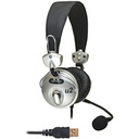 CAD USB Stereo Headphones w/ Cardioid Condenser Microphone