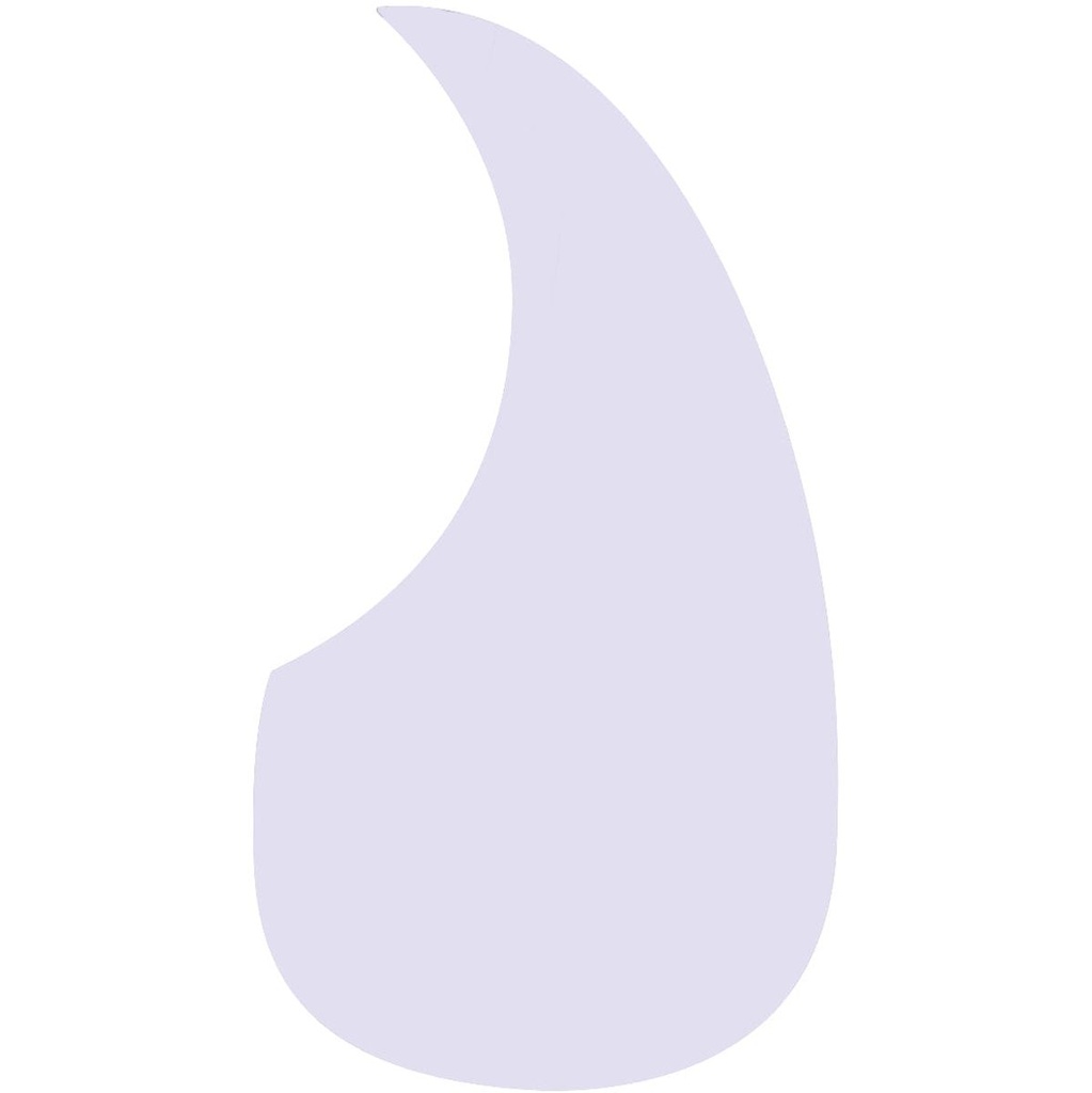 D'Andrea Small Acoustic Pickguard - Clear