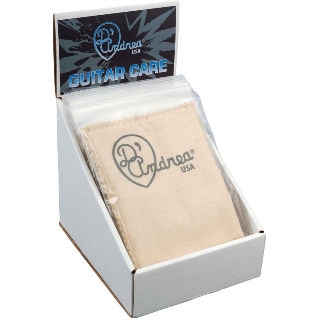 D'Andrea Cotton Polish Cloth Display Of 12