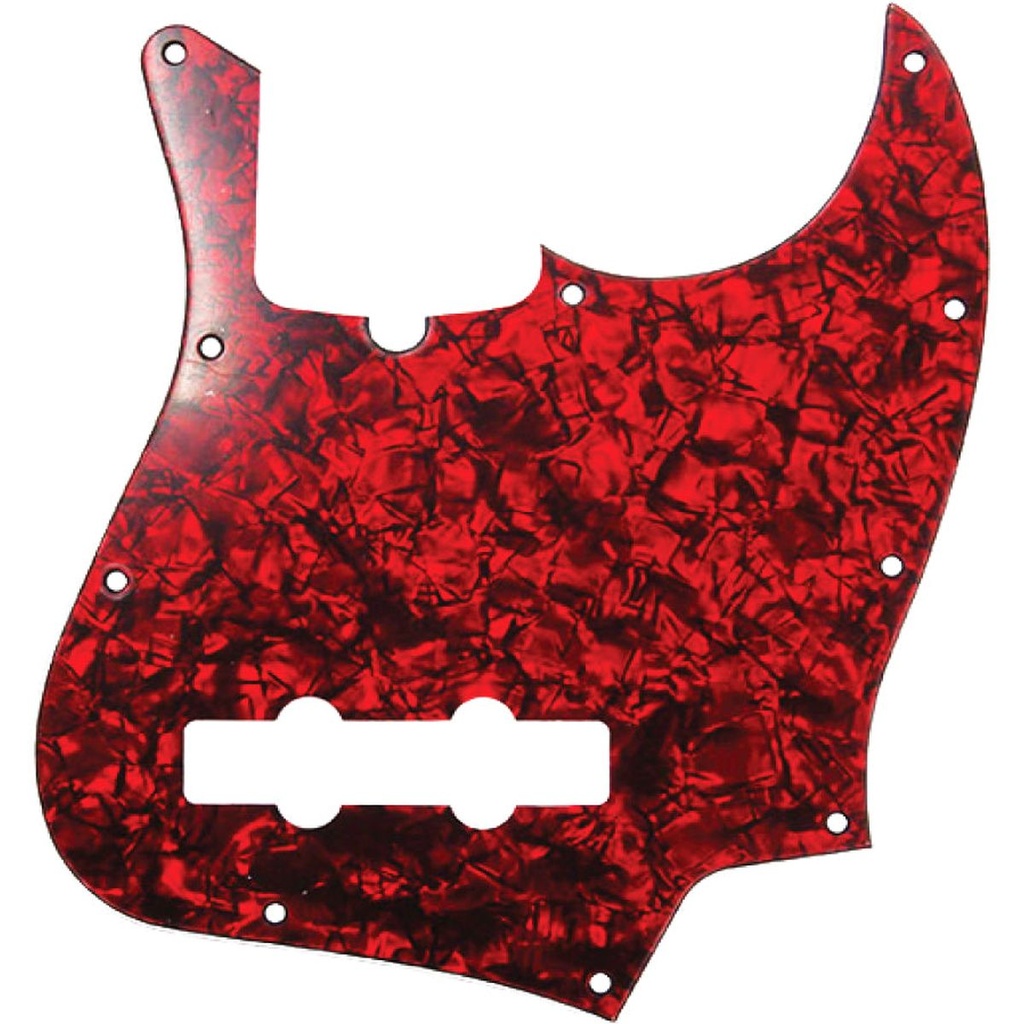 D'Andrea J-Bass Pickguard - Red Pearl
