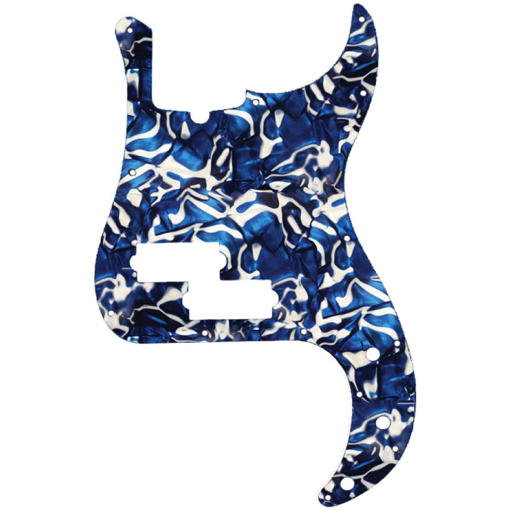 D'Andrea P-Bass Pickguard - Blue Swirl Pearl
