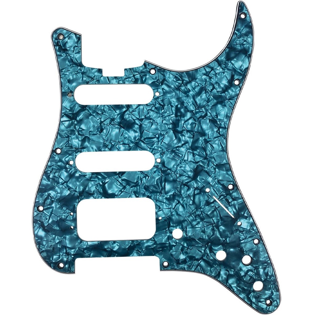 D'Andrea Strat HSS Pickguard - Aqua Pearl