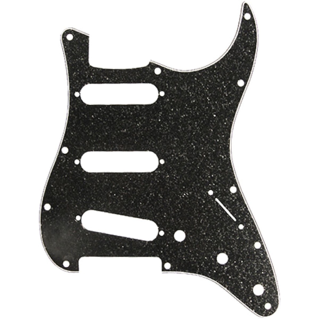 D'Andrea Strat Pickguard - Black Sparkle