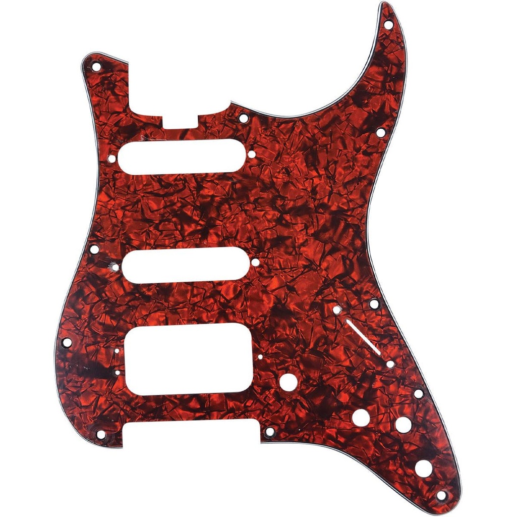 D'Andrea Strat HSS Pickguard - Orange Pearl