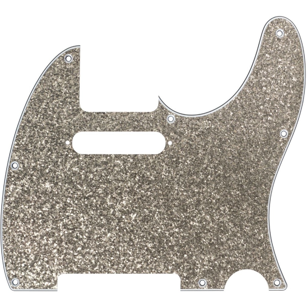 D'Andrea Tele Pickguard - Silver Sparkle
