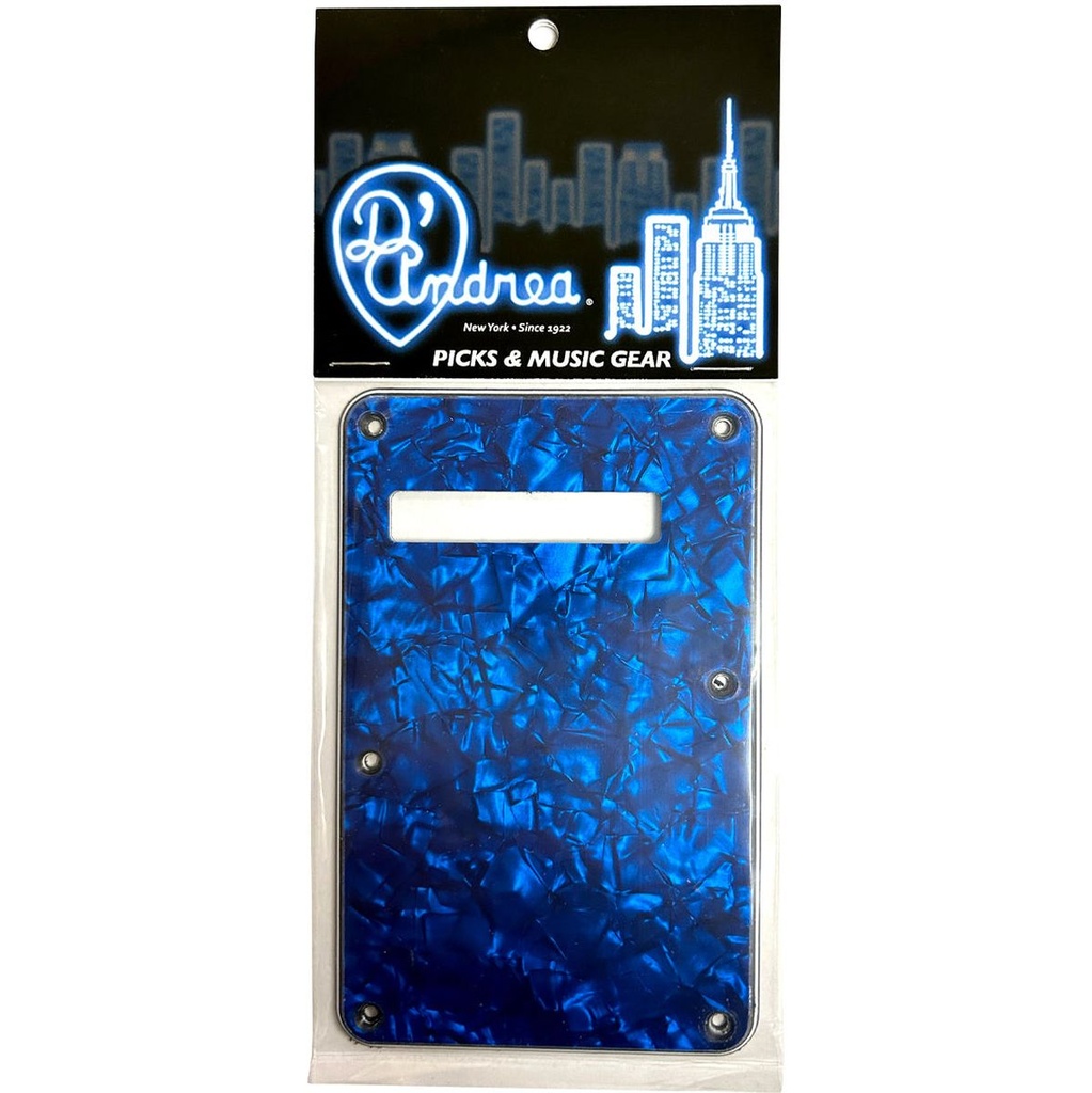D'Andrea Strat Back Plate - Blue Pearl