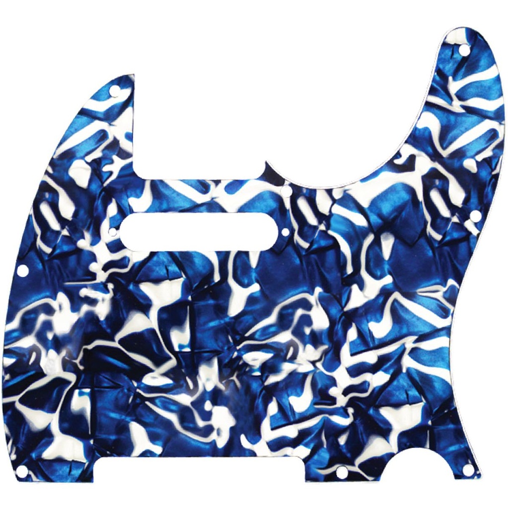 D'Andrea Tele Pickguard - Blue Swirl Pearl
