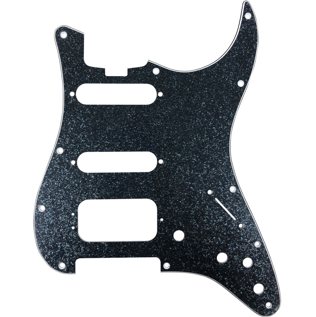 D'Andrea Strat HSS Pickguard - Black Sparkle