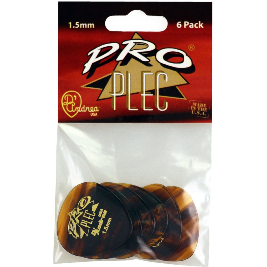 D'Andrea 385 Pro Plec Mando - 6PC