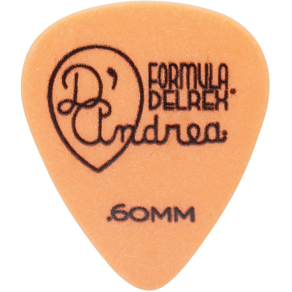 D'Andrea 351 Orange Delrex Thin Medium - 72pcs