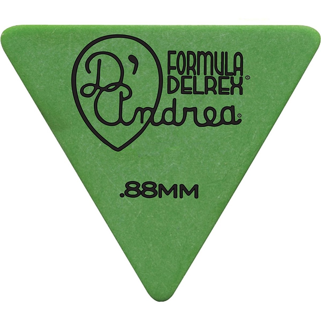 D'Andrea 355 Green Delrex Medium Heavy - 72pcs