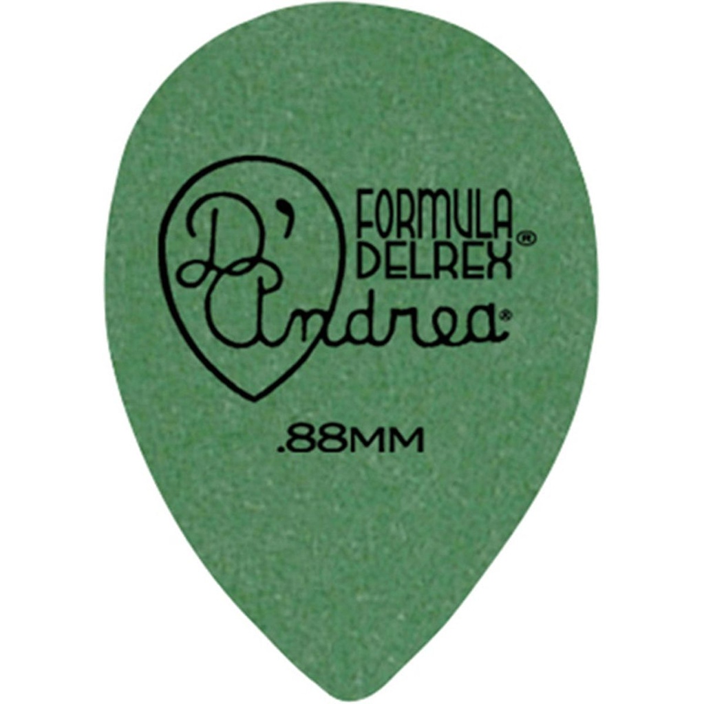 D'Andrea 358 Green Delrex Medium Heavy - 72pcs