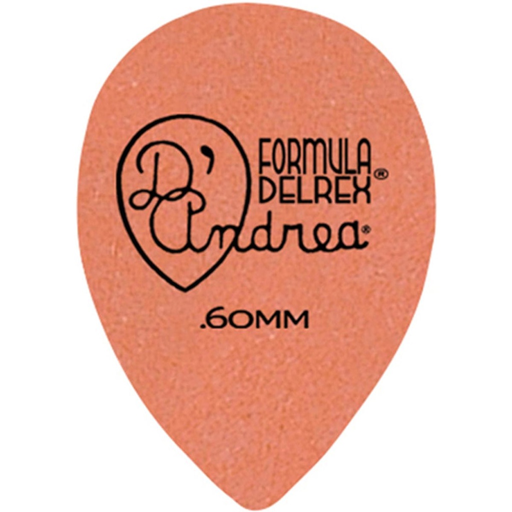 D'Andrea 358 Orange Delrex Thin Medium - 72pcs