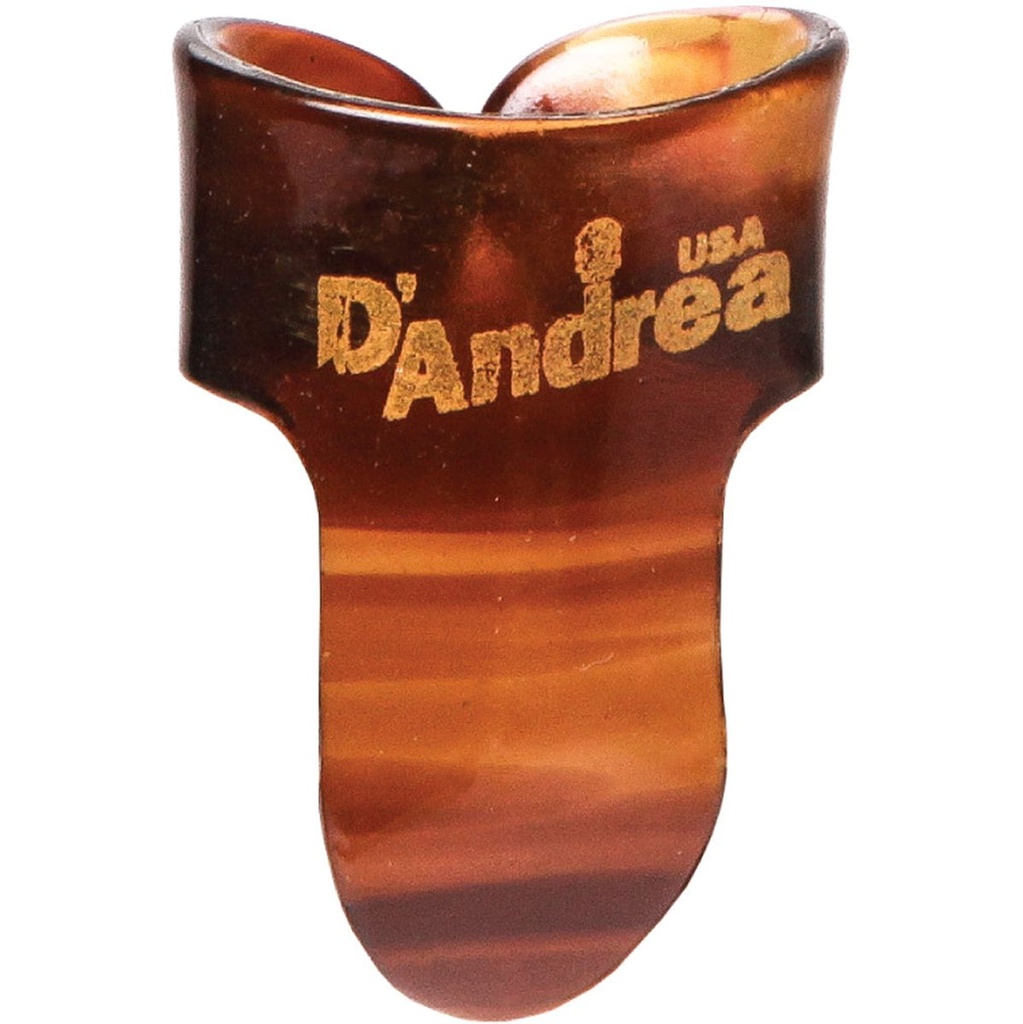 D'Andrea Large Finger Picks Shell - 12PC