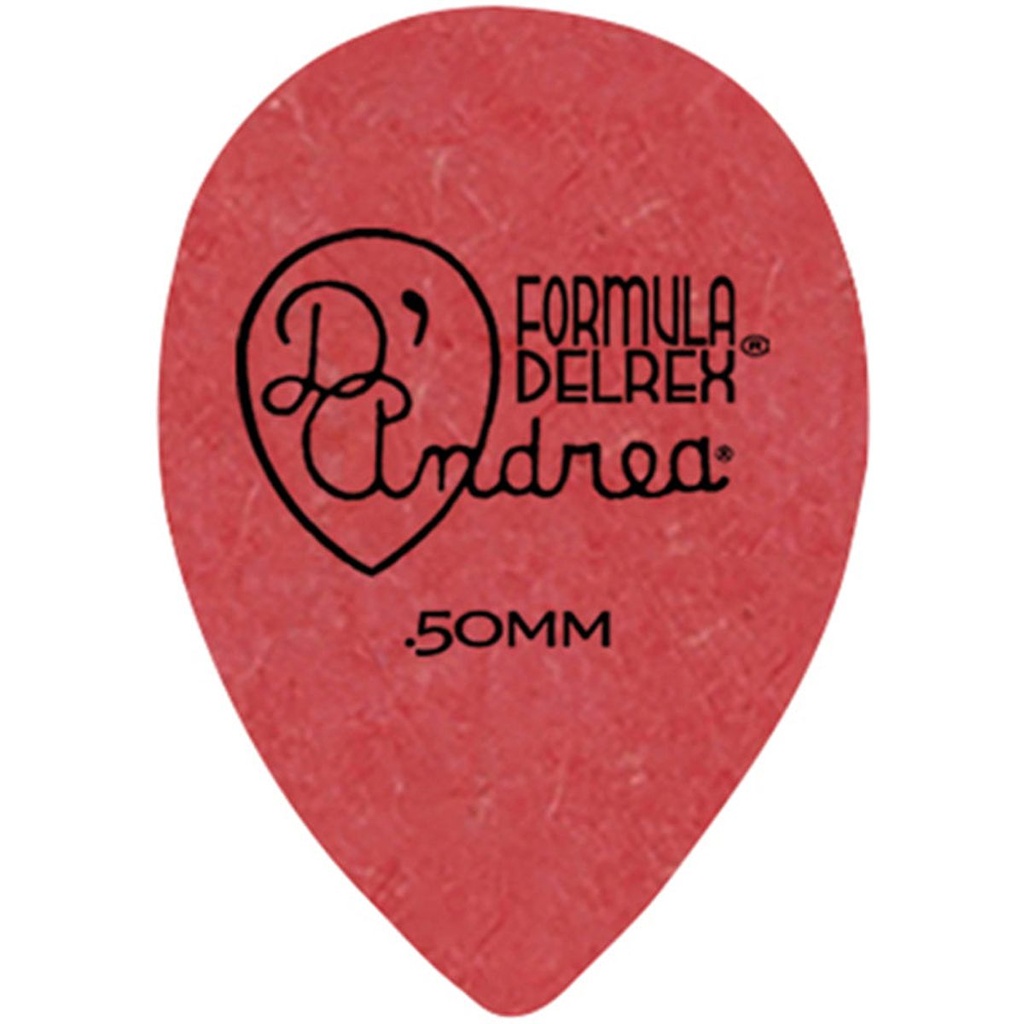 D'Andrea 358 Red Delrex Thin - 72pcs