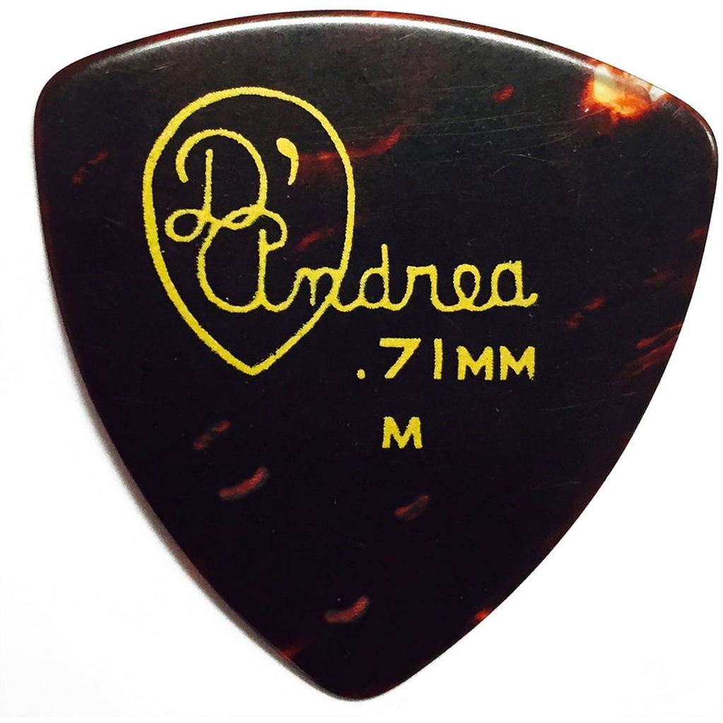 D'Andrea 346 Shell Celluloid Medium - 72pcs