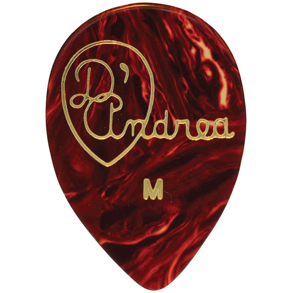 D'Andrea 355 Shell Celluloid Medium - 72pcs