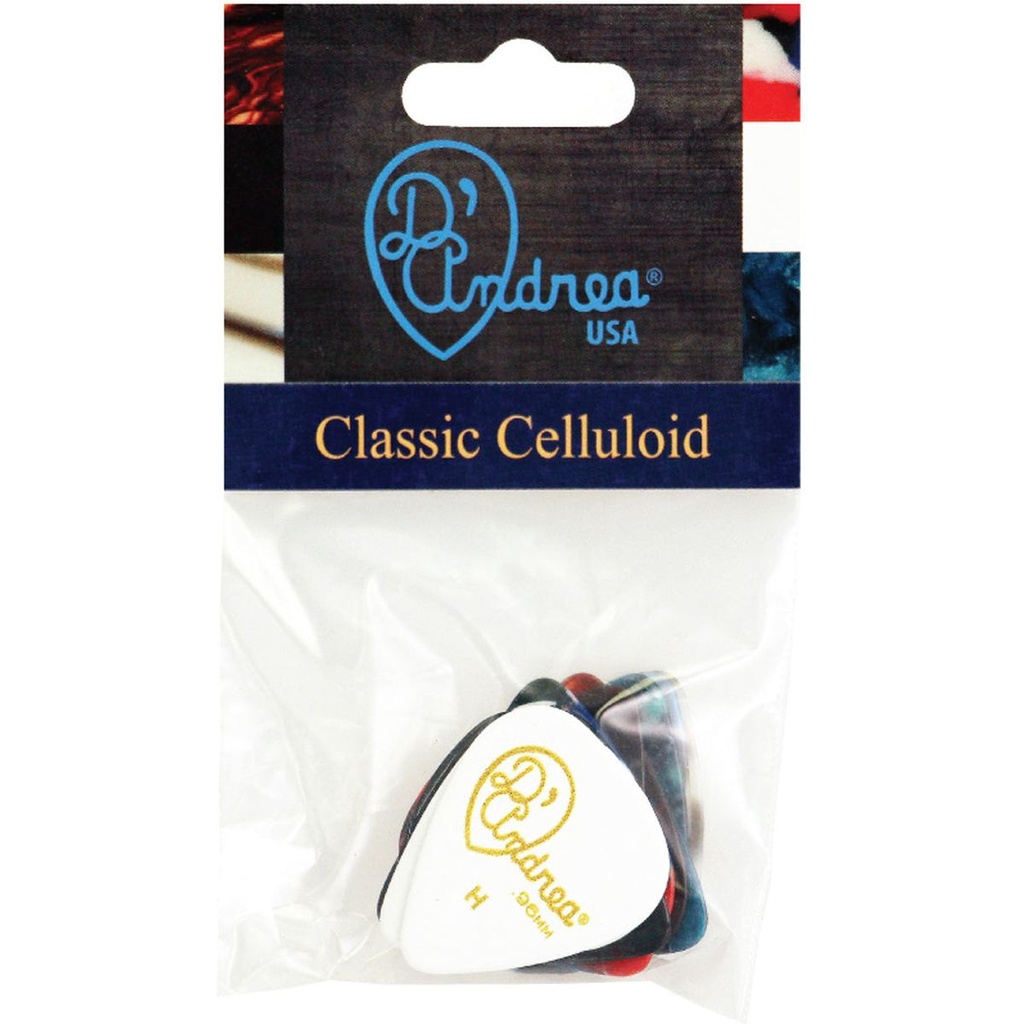 D'Andrea 351 Classic Celluloid Heavy - 12pcs