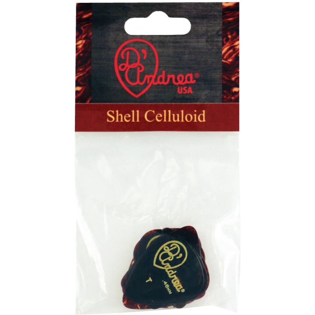 D'Andrea 351 Shell Celluloid Thin - 12PC