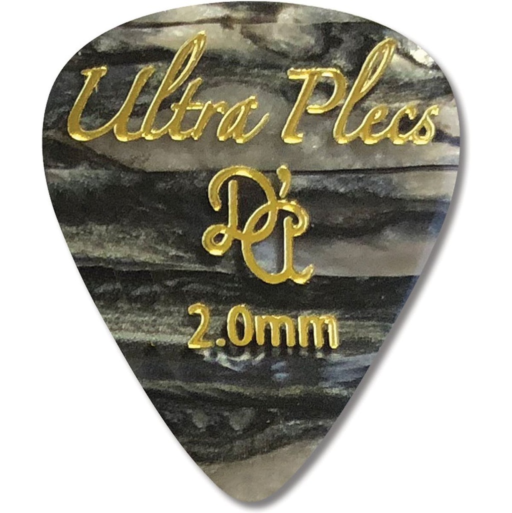 D'Andrea 351 Ultra Plec Black Oyster 2.0mm - 6PC