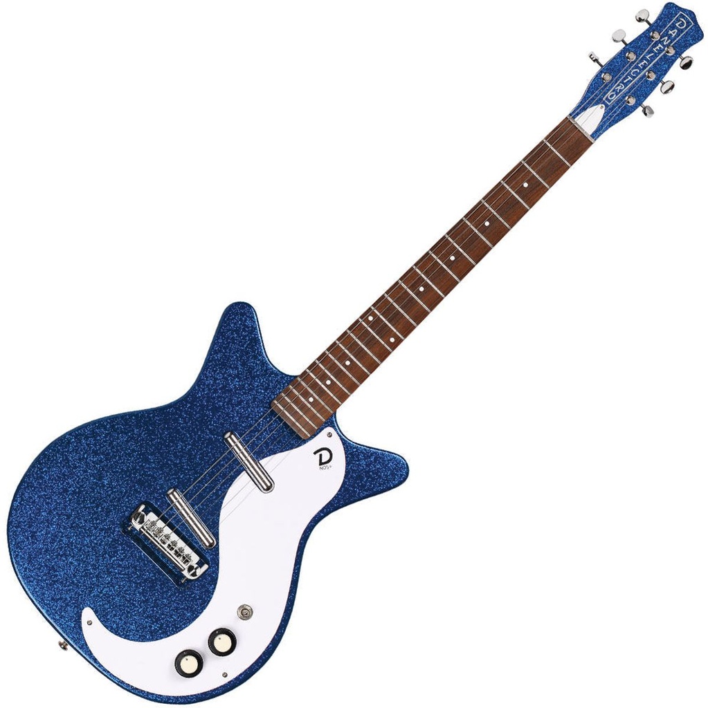 Danelectro 60TH Anniversary Model DC59 - Deep Blue Metalflake