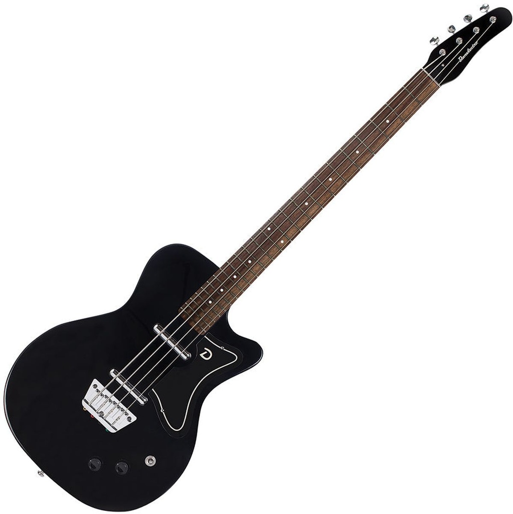 Danelectro 56 Single Cut Bass Guitar - Black