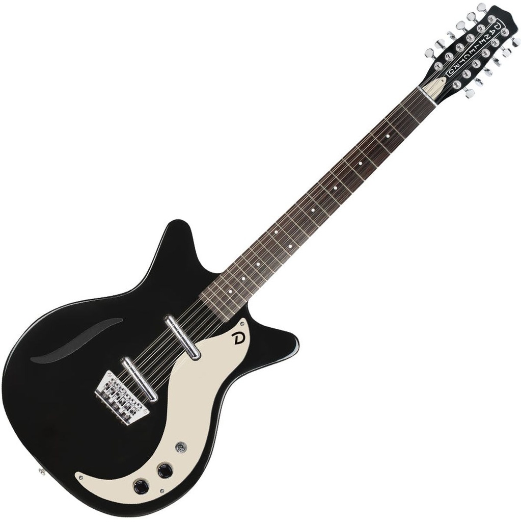 Danelectro DC59 Vintage 12 String - Gloss Black
