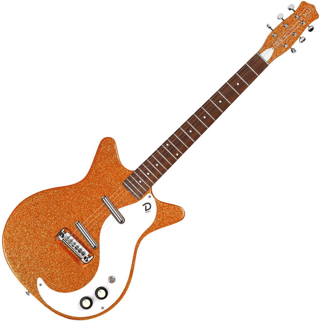 Danelectro DC59 Nos Guitar - Orange Metalflake