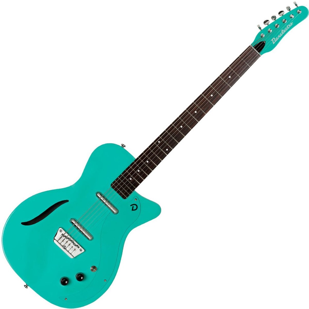 Danelectro 56 Vintage Baritone Guitar - Dark Aqua