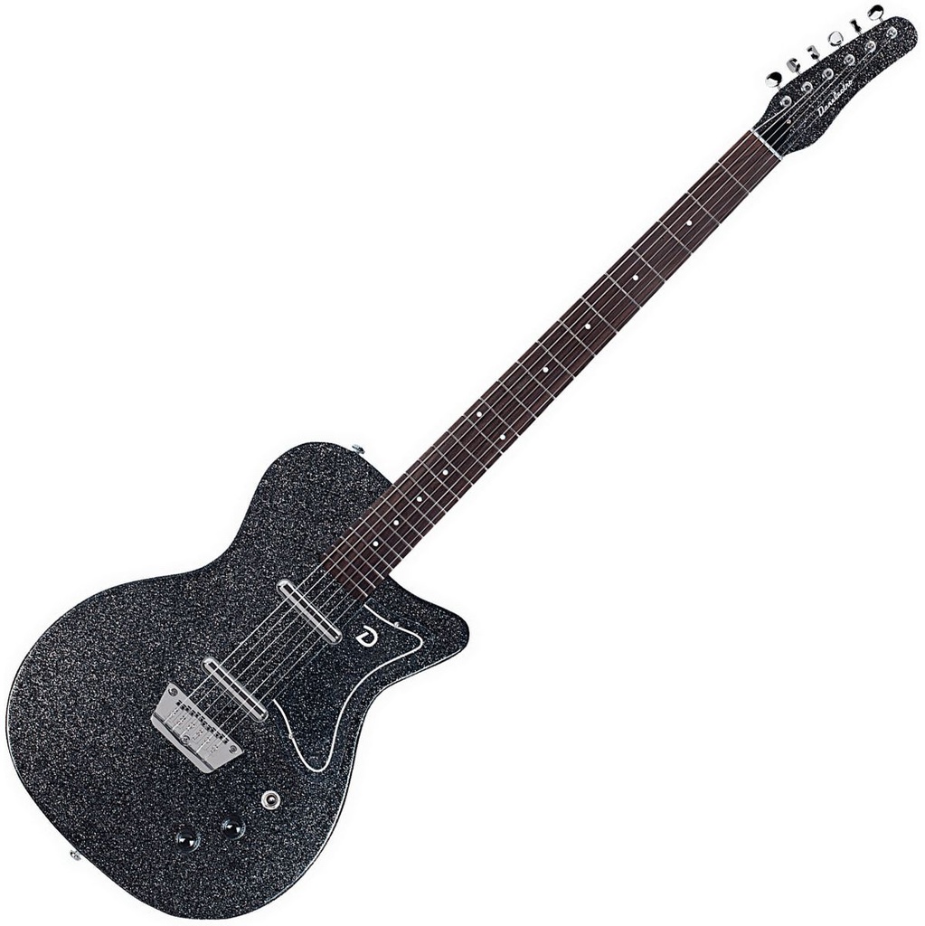 Danelectro 56 Baritone Guitar - Black Sparkle