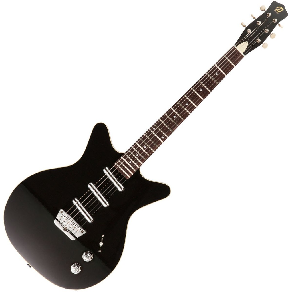 Danelectro 59 Triple Divine Guitar - Black